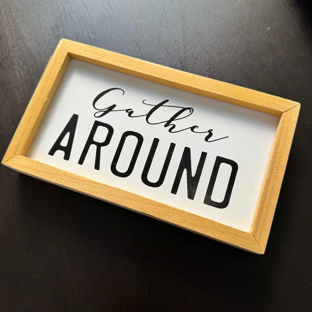 Hobby Lobby Table Wall Accessories - Modern Farmhouse Framed Sign